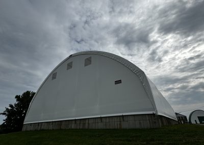 Chautauqua County Highway Department, 70x105 Britespan fabric building.