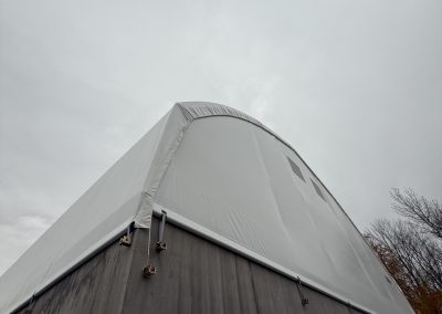 Town of Parish Britespan Apex 60x100 Salt and Sand storage