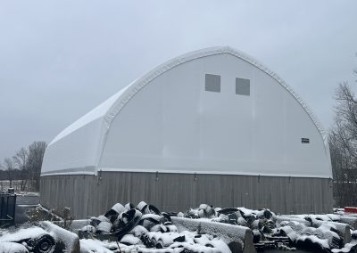 Town of Parish Britespan Apex 60x100 Salt and Sand storage