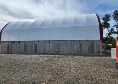 Town of Howard, Steuben County. Britespan Fabric covered building. Eagle Associates of Cazenovia